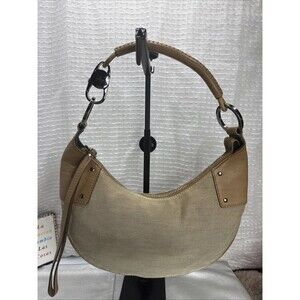 (X2) GUCCI Vintage Hobo 109208 Shoulder Bag Black SilverHardware canvas/leather